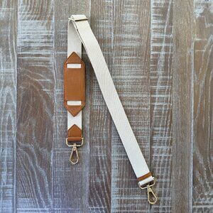 NEW Paravel Cabana Bag Strap - Tan Leather